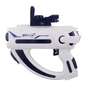 Іграшковий водяний автомат Water Space Gun тривалість роботи 50 хв Blue