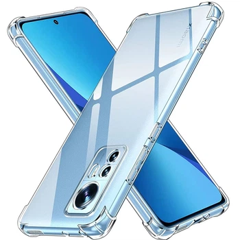 Чохол Fiji Proof для Xiaomi 12/12X/12S прозорий бампер з посиленими бортами Transparent