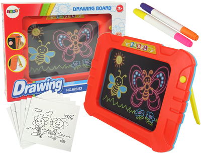 Дошка для малювання LeanToys Drawing Board з аксесуарами (5904204754248)