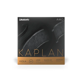 Струни для альта D'Addario Kaplan Amo Viola String Set Long Scale Medium Tension (KA410 LM)