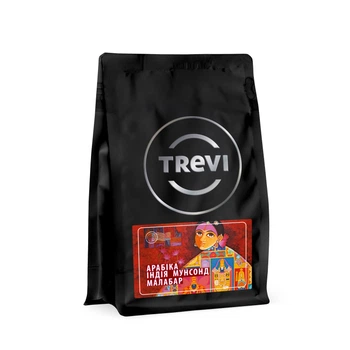 Кофе в зернах Trevi Арабика Индия Мунсонд Малабар 250 г