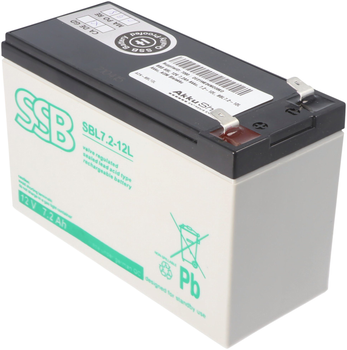 Акумуляторна батарея SSB 12V 7.2Ah (SBL 7.2-12L)