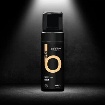 Пенка для татуировок с ароматом персика - bioTaTum Professional Peach Smart Clean Foam 150ml (1032003-1366856-2)