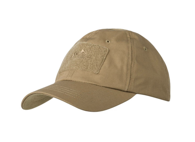 Бейсболка plus velcro Helikon - Tex BBC PolyCotton Rip-Stop - Coyote