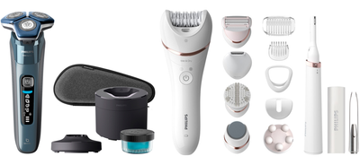 Електробритва PHILIPS S7882/55 серії 7000 + Епілятор Philips BRE740/90 серії 8000 (комплект)