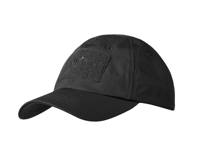 Бейсболка plus velcro Helikon - Tex BBC PolyCotton Rip-Stop - Black