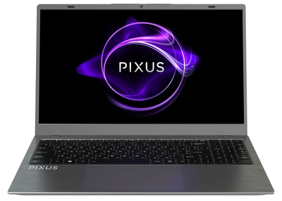 Ноутбук Pixus Bit 15.6, 1920х1080 (FullHD), IPS, Intel Celeron N5095 (2.0 ГГц), 8 ГБ, SSD - 256 ГБ, Intel UHD Graphics, без ОС, сірий 294575