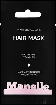 Маска для волосся - Manelle Рrofessional Care Phytokeratin Vitamin B5 Mask (пробник) 10ml (1301845-4628979)