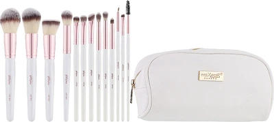 Набор кистей для макияжа MB-291, 13шт, в белом чехле - MaxMar Brush Set (832488-27055069)
