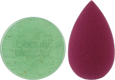 Набір - Beautyblender Happily Blended After (sponge/1pcs + soap/16g) (1296552-27061502)