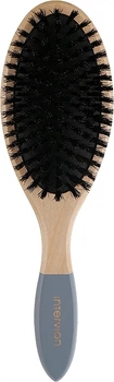 Дерев'яна щітка для волосся з натуральною щетиною, 498641 - Inter-Vion Wooden Line Brush (1150422-27060775)