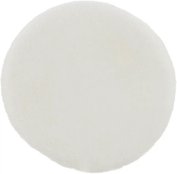 Пуховка тканинна для пудри "Коло", біла зі стрічкою №980 - Dark Blue Cosmetic (826364-27070159)