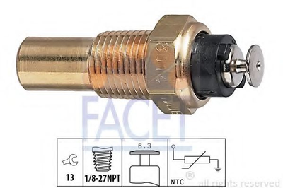 Датчик температуры Facet (73014)