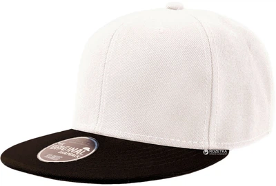 Кепка Atlantis Snap Back One Size Белая с черным (SNAPBINR)