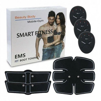 Міостимулятор EMS Trainer 3 в 1 + 2 метелики на біцепси повний комплект