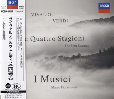 VIVALDI & VERDI – The Four Seasons (CD, MQA-CD x UHQCD, Japan)