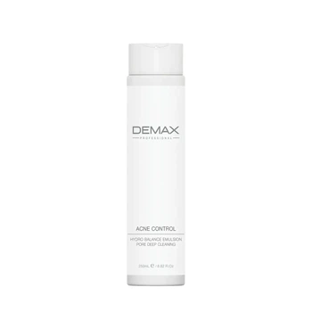Очищувальне молочко для вмивання Лікування Демодекозу Demax Acne Control Hydro Balance Emulsion Pore Deep Cleaning 250 мл