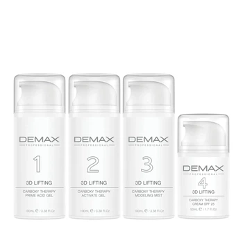 Неинвазивная 3D-лифтинг карбокситерапия Demax 3D Lifting Carboxi Therapy 3 шт х 150 мл + 100 мл