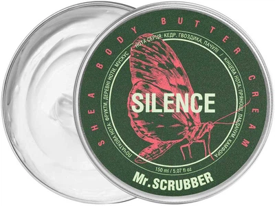 Крем-батер для тіла Mr.Scrubber Silence 150 мл (4823109703674)