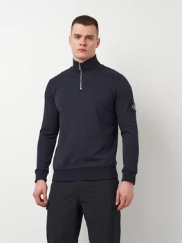 Толстовка на блискавці чоловіча Calvin Klein Jeans 11433.3 L (48) Темно-cиня (ROZ6501093918)