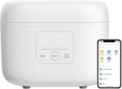 Рисоварка Joyami Smart Rice Cooker L1 JFB02M-EU Белая (6971036013330)