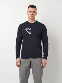 Свитшот мужской Emporio Armani 11418.3 L Темно-cиний (ROZ6501093650)
