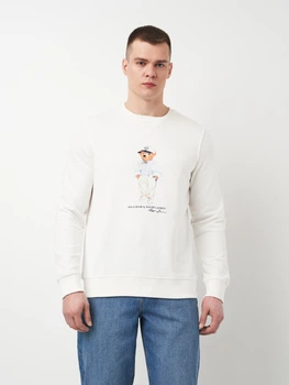 Свитшот мужской Polo Ralph Lauren 11421.2 S Белый с принтом (ROZ6501093698)