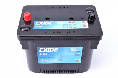Стартерна батарея (акумулятор) Exide (EK508)