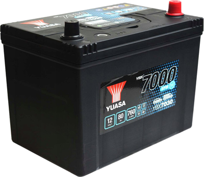 Автомобильный аккумулятор Yuasa 12V 80Ah EFB Start Stop Battery Japan YBX7030 (0) (YBX7030)