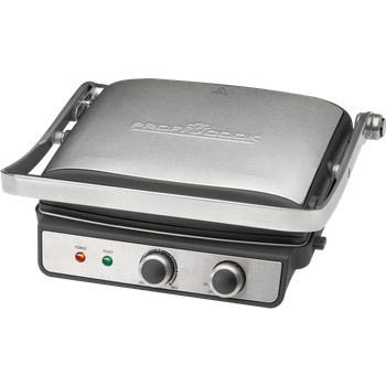 Контактний гриль ProfiCook PC-KG 1029 нержавіюча сталь/чорний