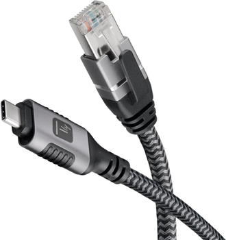 Kabel Techly USB Type-C to RJ-45 1 m (8059018369700)