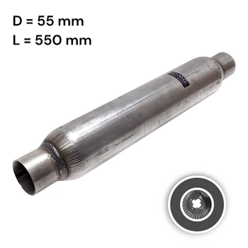 Стронгер (Х-резонатор-пламегаситель) - 55х550 .90 DMG