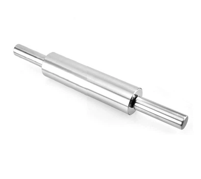 Скалка SS с вращающимся валиком 27*5 см R97330-27