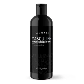 Мужской шампунь и гель для душа Masculine Farmasi 360 мл