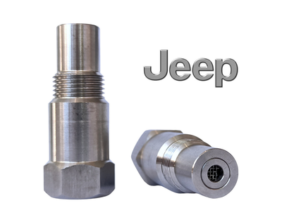 Обманка Лямбда зонда Jeep Евро 4 Евро 5 нержавейка (с катализатором)