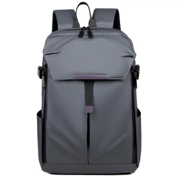 Рюкзак міський Lesko BLH6868 Gray для ноутбука 14" вологостійкий