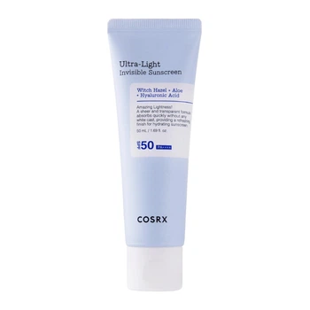 Легкий зволожувальний сонцезахисний крем COSRX Ultra Light Invisible Sunscreen, 50 мл