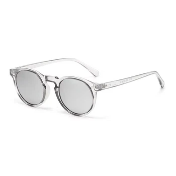 Сонцезахисні окуляри поляризаційні ретро Zolman C 15 Grey/Silver
