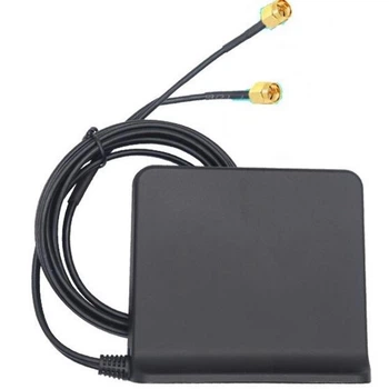 Антена автомобільна Omni магнітна 3G/4G/LTE TS9X2 12 ДБ MIMO 2×2 1.5 М