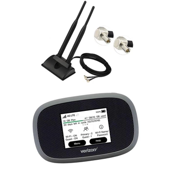 Комплект роутер Novatel Verizon MiFi 8800L + двухдиапазона антенна 2.4GHz/5Ghz 6dBi mimo
