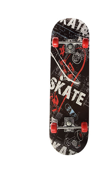 Скейт MS 0354-2 Black Red