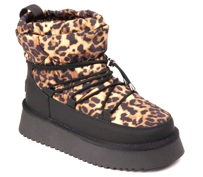 Угги ALLSY 082-92AC black/leo undefined 36 23,5см
