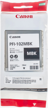 Картридж Canon PFI-102MBK 130 мл Matte Black (0894B001)