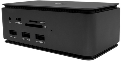 i-tec USB4 Metal Docking station Dual 4K HDMI DP + Power Delivery 80 W (USB4DUAL4KDOCKPD)