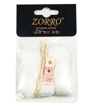 Ремкомплект для бензиновых зажигалок Zorro №4467 хлопок + войлок (3539)