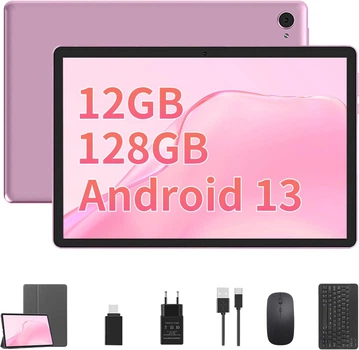 Планшет 10" HD XUEMI X3 6+6/128GB 8 ядер Android 13 6000mAh Pink Б/В