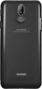 Смартфон 5.7" Brondi Amico Smart S 1/8Gb 4G 2-SIM 4 ядра Android 8.1 Black Б/В