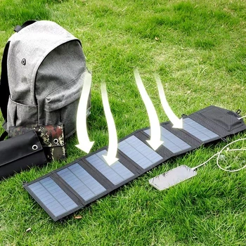 Портативная солнечная панель Солнечное зарядное устройство 25W