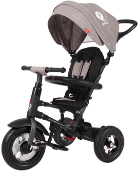 Велосипед дитячий Qplay RITO Rubber Cкладаний Триколісний Grey (S380-10GreyRubber)
