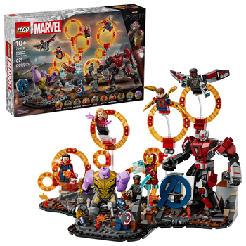 Конструктор LEGO Super Heroes Marvel Avengers: Endgame Final Battle  621 елемент (76323)